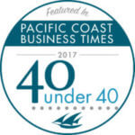 Featured in Pacific Coast Business Times 2017 40 under 40
