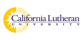 Sun logo behind California Lutheran University