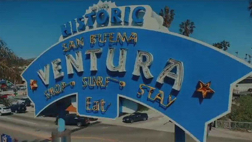 Historic San Buena, Ventura strip